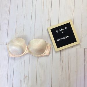 Sweet Nothings strapless bra 36D